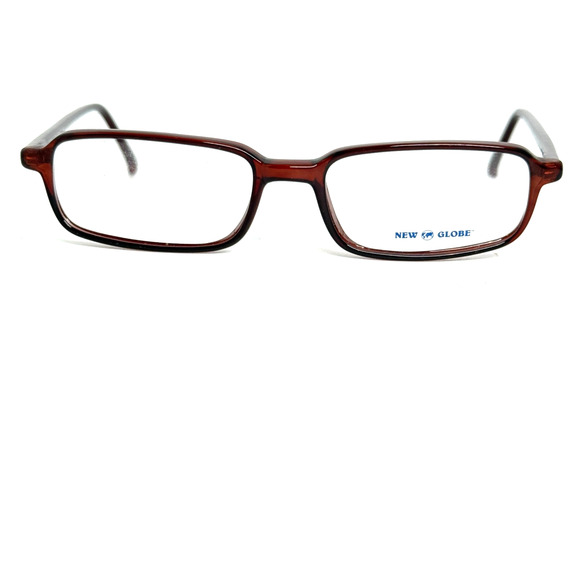 A&A Optical Brown M 406 New Globe Eyeglasses Frames 49-17-140 H19592 - Picture 1 of 7